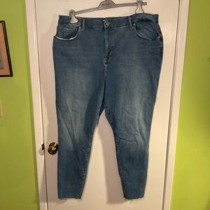 Good American Super Stretch 20-26 plus size jeans.